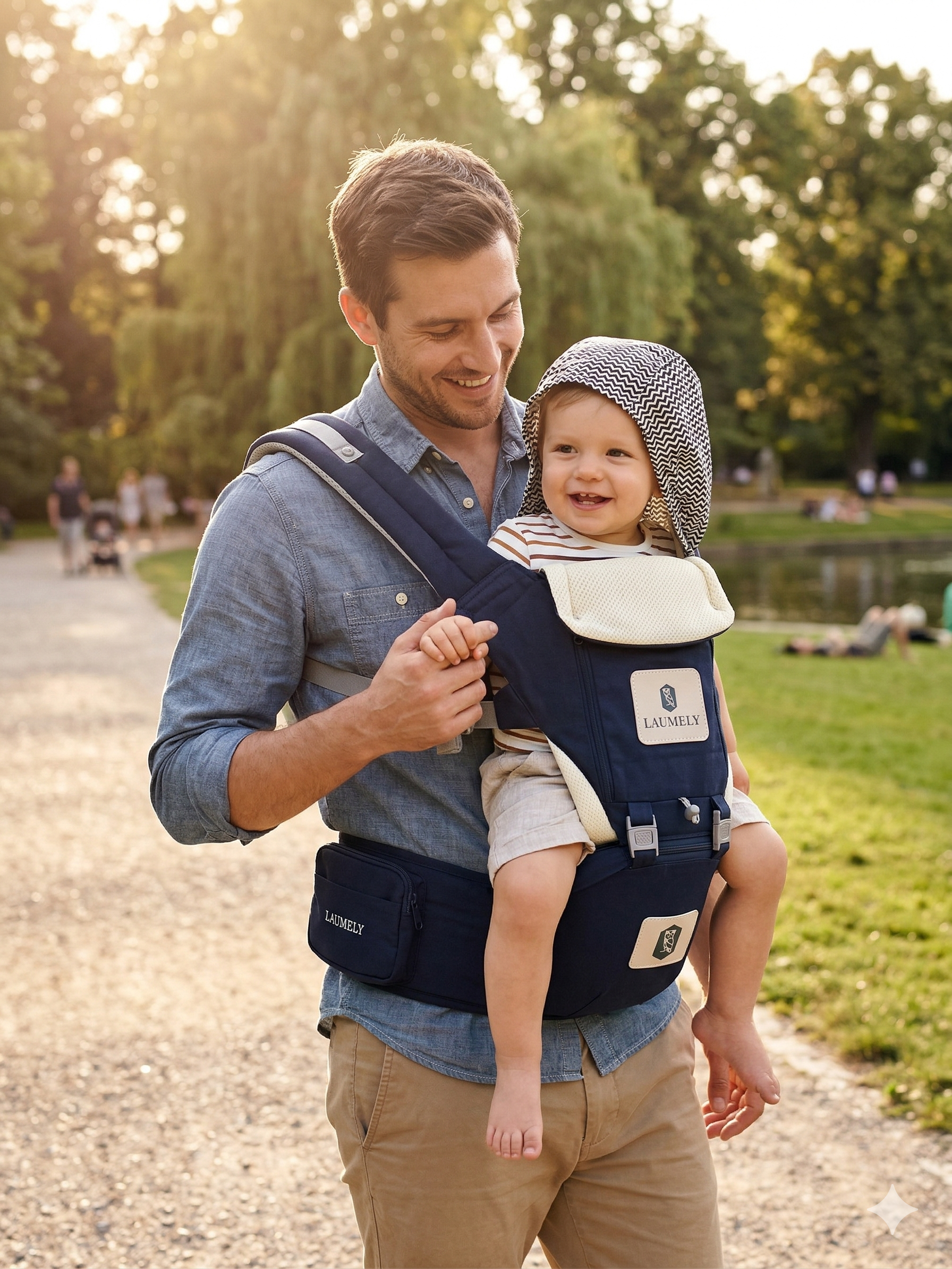 Laumely Hip Seat Baby Carrier